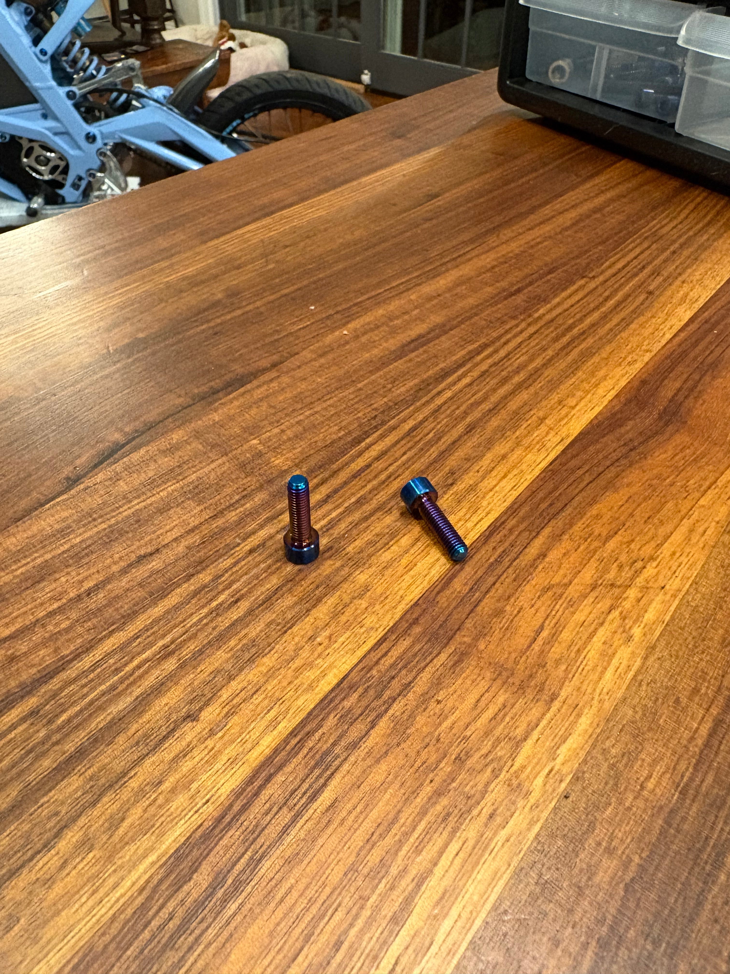 All Emoto Throttle Titanium Bolts (set of 2)